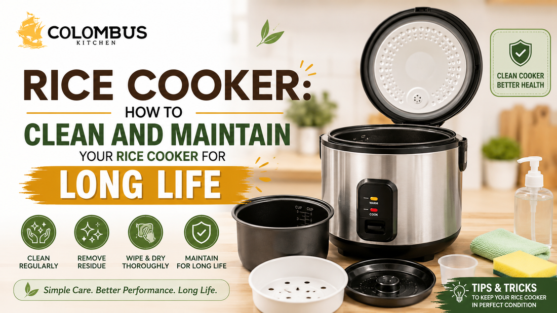 Rice Cooker: How to Clean and Maintain Your Rice Cooker for Long Life