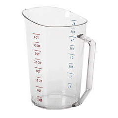 MEASUREMENT JUG 4LTR/4QT CLEAR