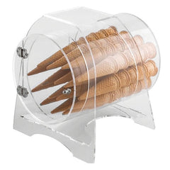 Kitchen, Pastry & Bar Utensils - Ice cream cone holder with door