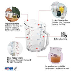 MEASUREMENT JUG 1000ML/32OZ CLEAR