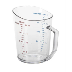 MEASUREMENT JUG 1000ML/32OZ CLEAR