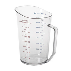 MEASUREMENT JUG 2000ML/64OZ CLEAR