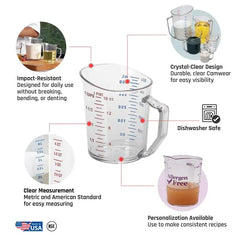 MEASUREMENT JUG 500ML/16OZ CLEAR